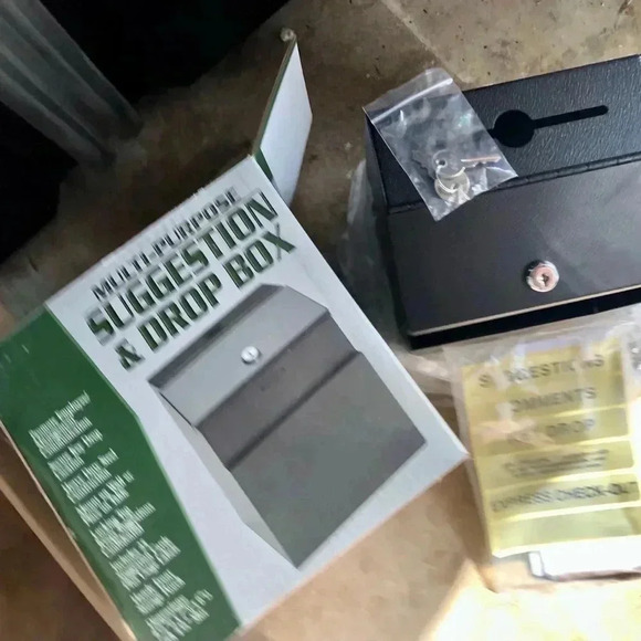 NIB Multi-Purpose Suggestion & Drop Box - Picture 1 of 3